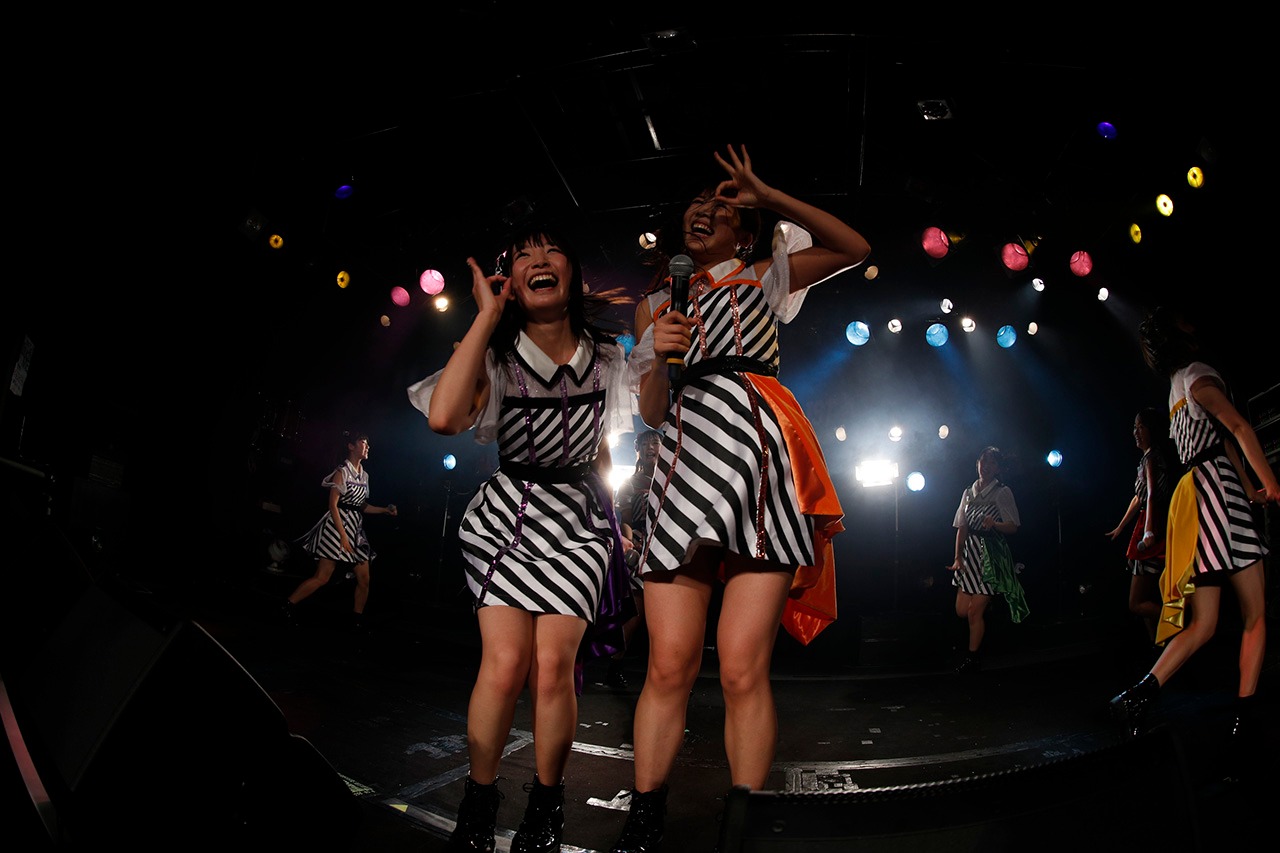 「A応P 3rd LIVE TOUR 2018-2019 ANIMETIC PLAYLIST えーおうぴーの こうげき！」の様子。（写真提供：AT-X）