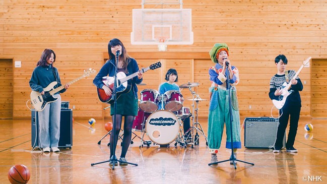 Homecomings「Wonder Wander」ミュージックビデオのワンシーン。
