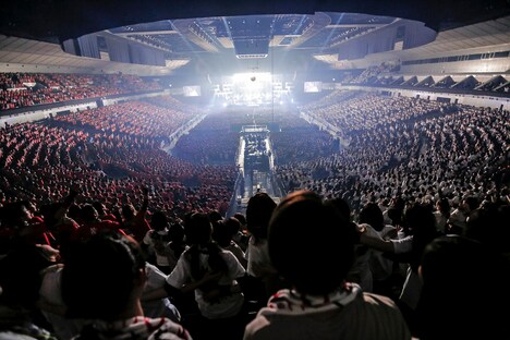 「UVERworld TYCOON TOUR TAKUYA∞生誕祭」の様子。（写真提供：ソニー・ミュージックレコーズ）