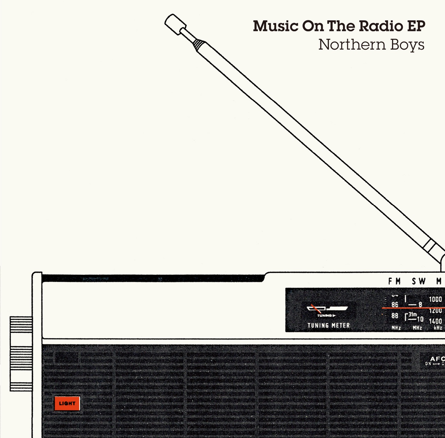 Northern Boys「Music On The Radio EP」ジャケット