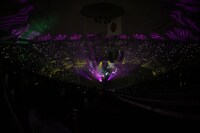 amazarashi「朗読演奏実験空間“新言語秩序”」の様子。