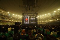 amazarashi「朗読演奏実験空間“新言語秩序”」開演前の様子。