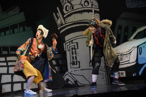 舞台「鉄コン筋クリート」公開ゲネプロより。