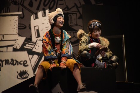 舞台「鉄コン筋クリート」公開ゲネプロより。