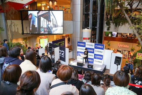 FM802「BUGGY CRASH NIGHT」公開収録イベントの様子。