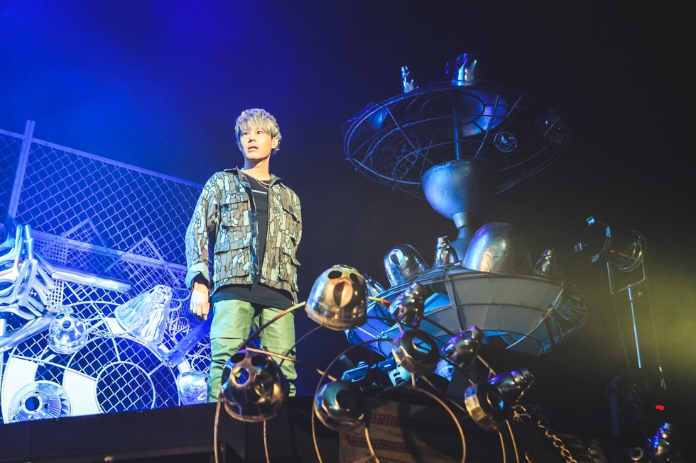 毒島メイソン理鶯役の神尾晋一郎。（撮影：粂井健太）