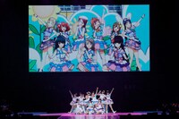 「ラブライブ！サンシャイン!! Aqours 4th LoveLive! ～Sailing to the Sunshine～」の様子。