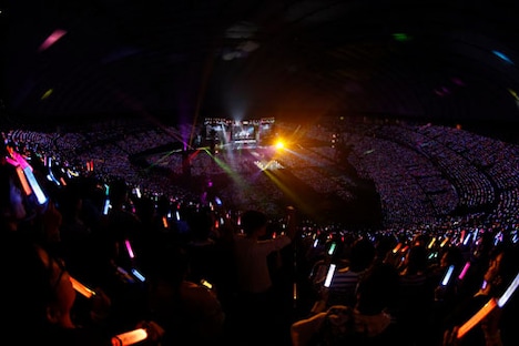 「ラブライブ！サンシャイン!! Aqours 4th LoveLive! ～Sailing to the Sunshine～」の様子。