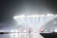 「ラブライブ！サンシャイン!! Aqours 4th LoveLive! ～Sailing to the Sunshine～」の様子。