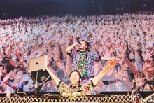 サイプレス上野とロベルト吉野（撮影：粂井健太）