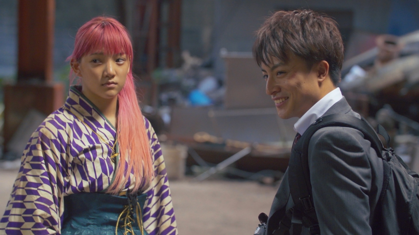 「ハピゴラ！」のワンシーン。 (c)LDH ASIA