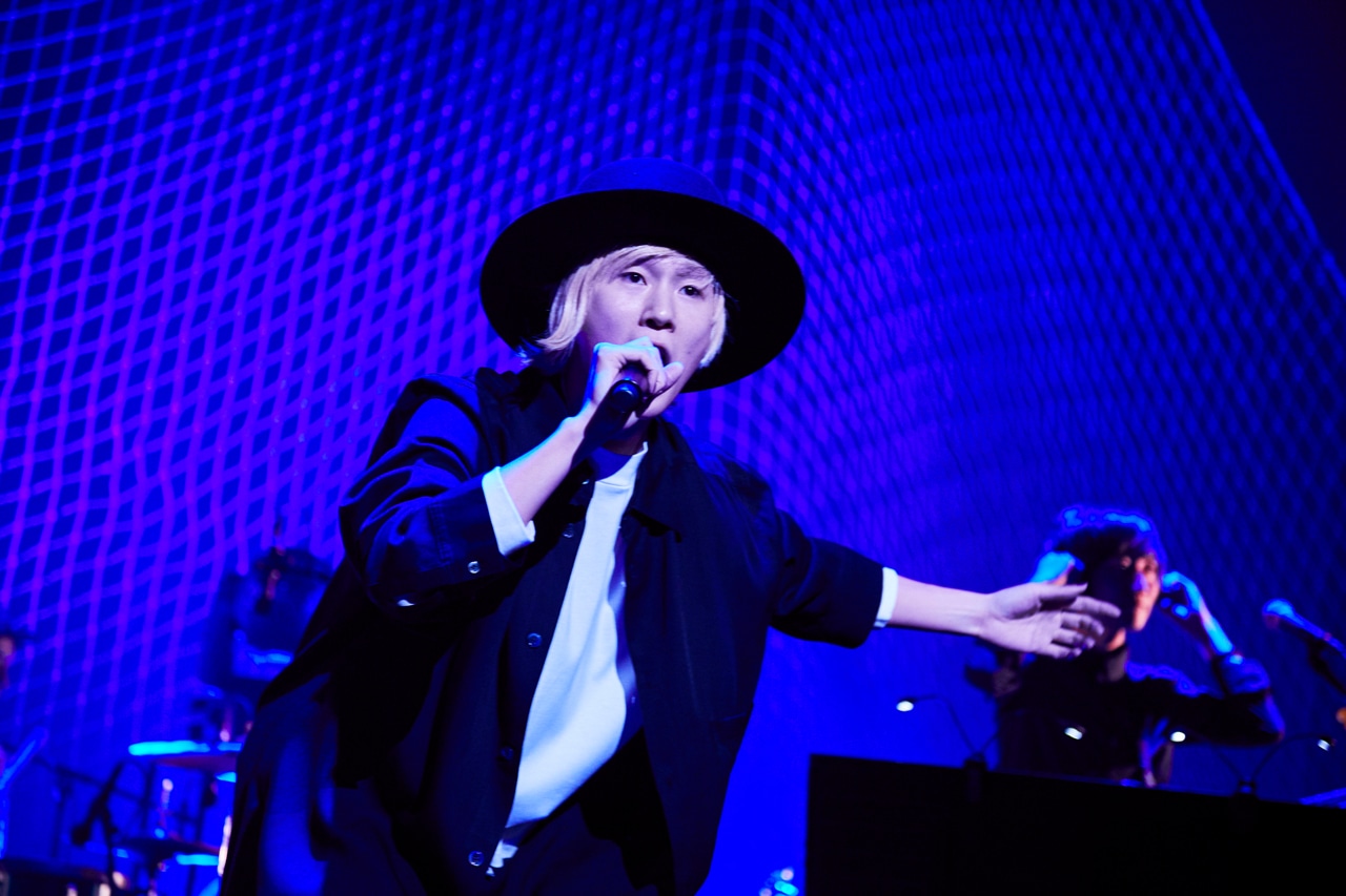 山田義孝（Vo）（撮影：岩﨑真子）