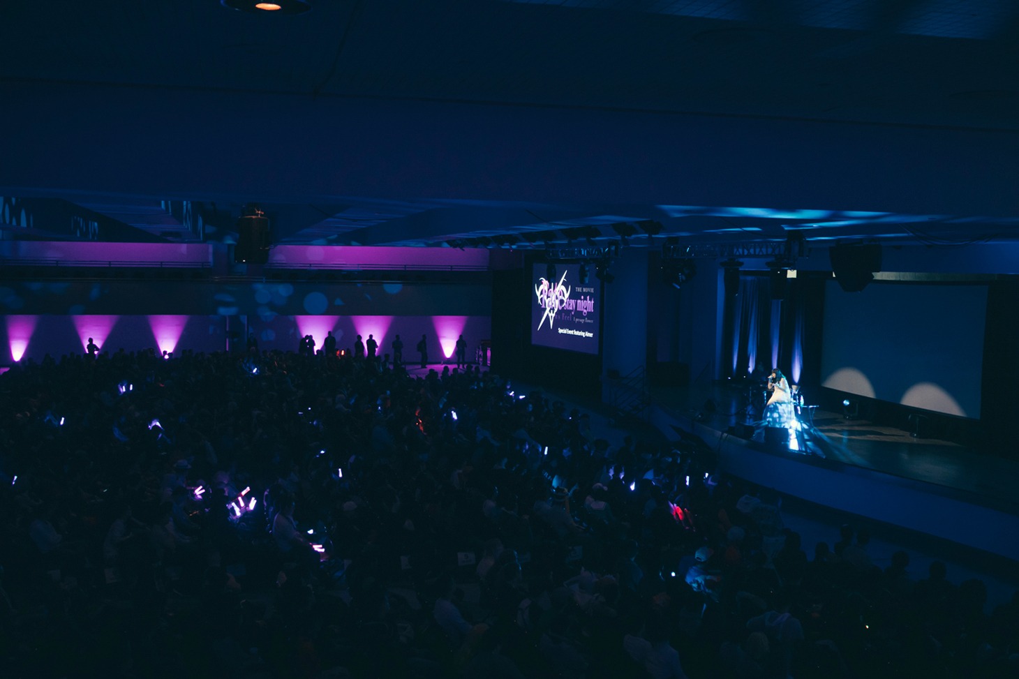 「Fate/Stay Night [Heaven's Heel] Special Event Featuring Aimer」の様子。（写真提供：SMEレコーズ）