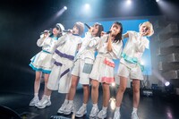 真っ白なキャンバス「1st Anniversary Tour ～ Inchoate Atelier ～」東京・WWW X公演の様子。（写真提供：リーディ）