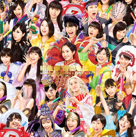 ももいろクローバーZ「桃も十、番茶も出花 LP盤」ジャケット