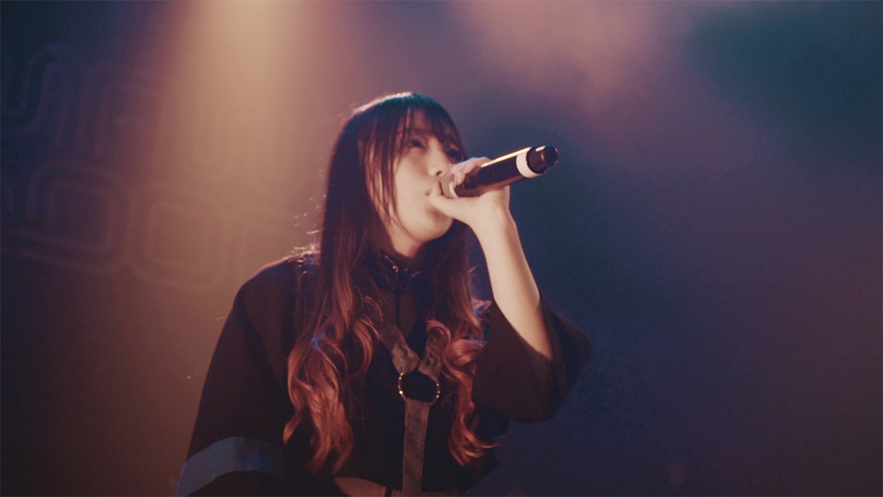 我儘ラキア「There is surely tomorrow」ライブ映像のワンシーン。