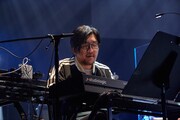 アーリー・キリンジより冨田恵一（Key）。（撮影：立脇卓）