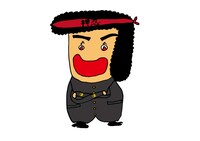 押忍雄男くん（画：ユーキ）。