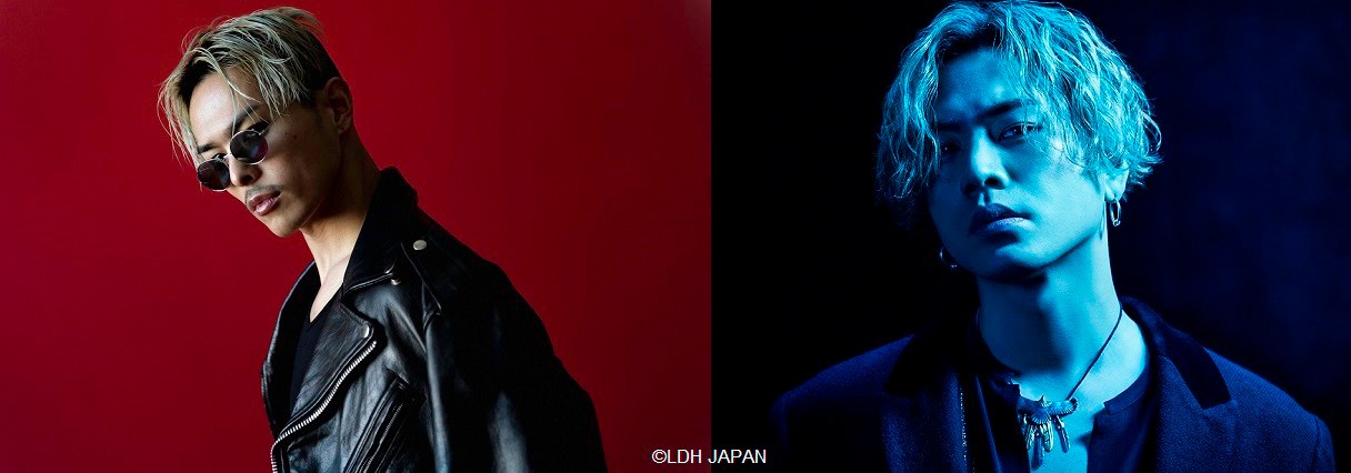 左から今市隆二、登坂広臣。