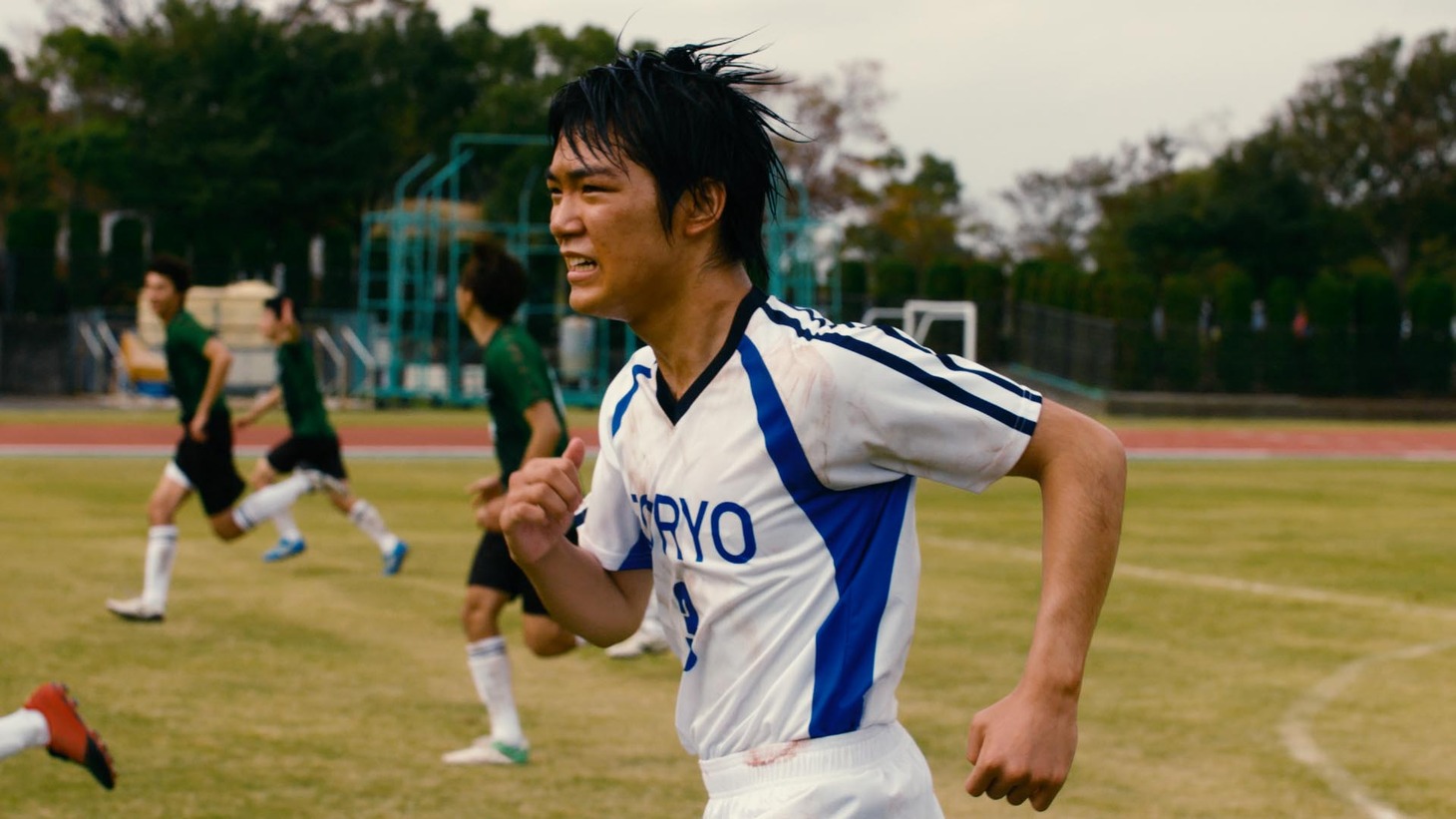 「第97回全国高等学校サッカー選手権大会」応援CMのワンシーン。