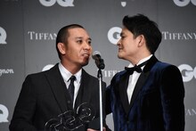 左から大悟、ノブ。