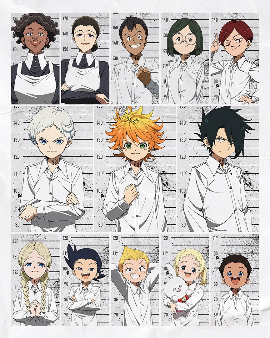アニメ「約束のネバーランド」キービジュアル (c)白井カイウ・出水ぽすか / 集英社・約束のネバーランド製作委員会