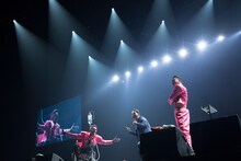 「C&K 10周年記念ワンマンライブ 超無謀な挑戦状～10周年だョ！全員集合～ in 横浜アリーナ」の様子。