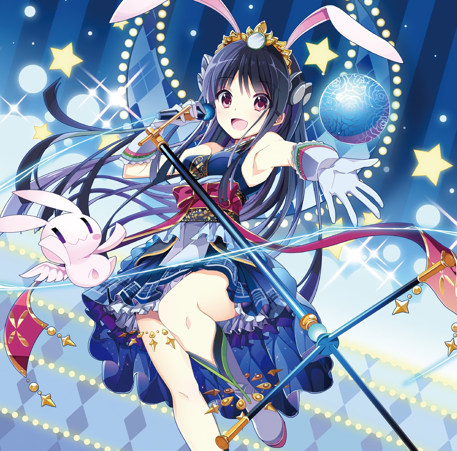 大橋彩香「ハイライト」輝夜盤ジャケット (c)叛逆性ミリオンアーサー製作委員会
