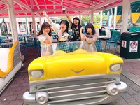 左から岩村捺未、玉井杏奈、安斉奈緒美、増井みお。