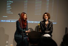 GLIM SPANKY「LOOKING FOR THE MAGIC」リスニングパーティの様子。（写真提供：スポティファイ）