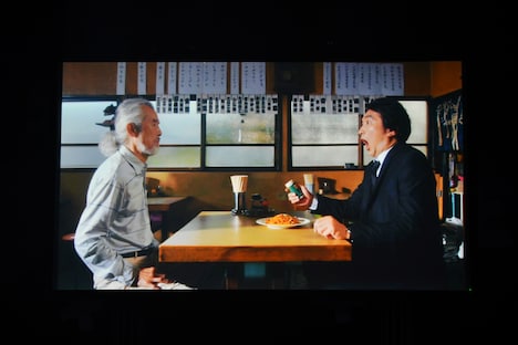 ショートムービー「夢の続き」のワンシーン。