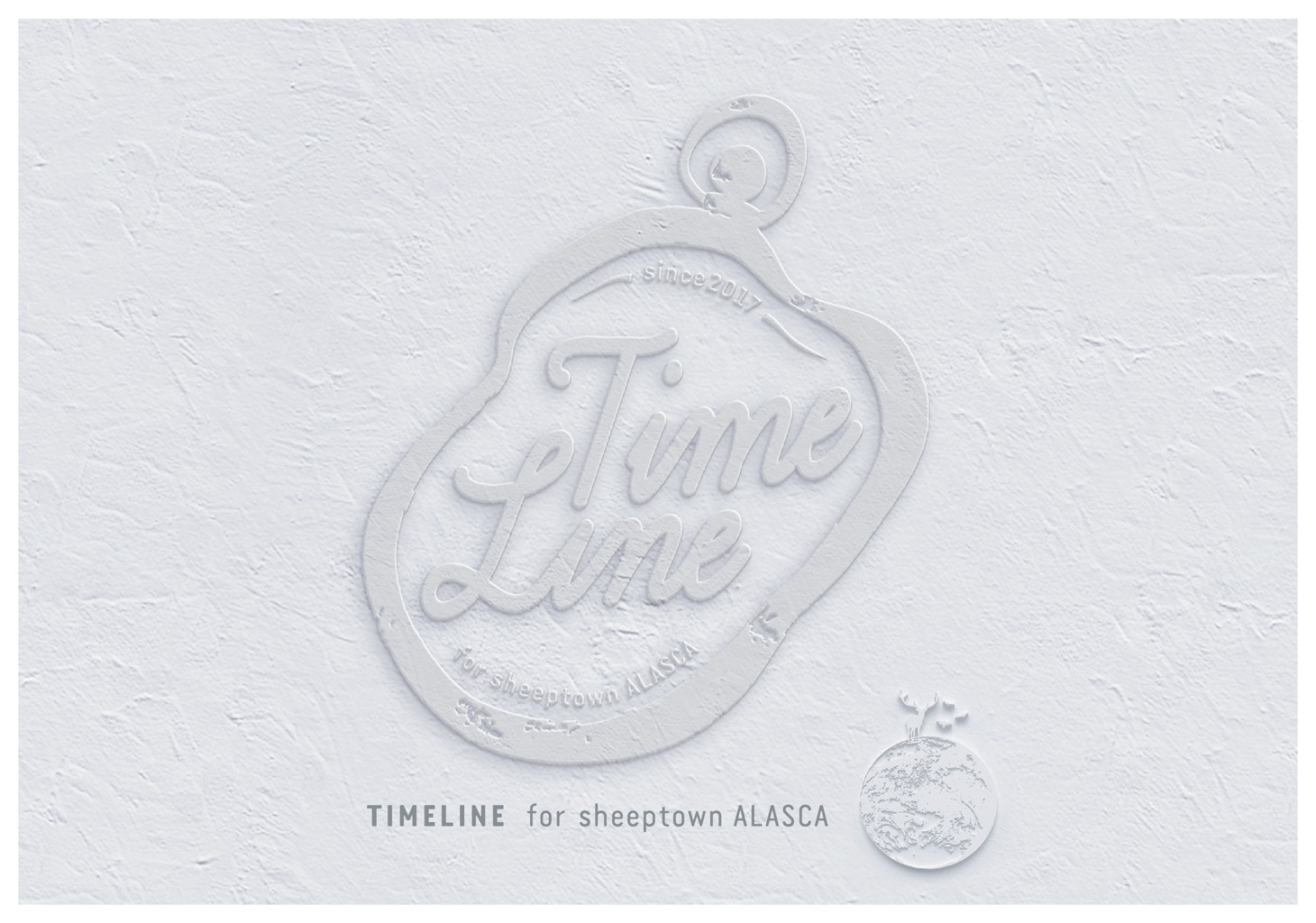 「TIMELINE for "sheeptown ALASCA"」ロゴ