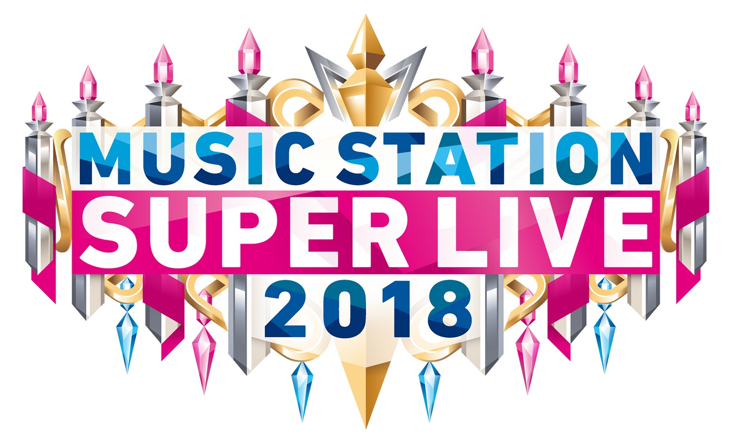 「MUSIC STATION スーパーライブ 2018」ロゴ