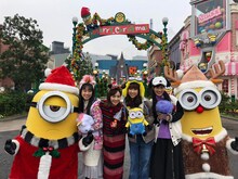 USJでのももいろクローバーZ。 (c)フジテレビ