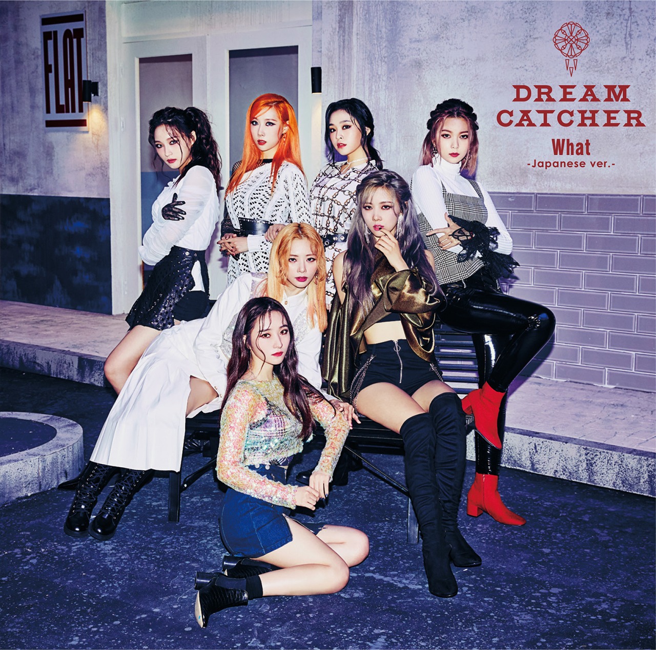 Dreamcatcher「What -Japanese ver.-」初回限定盤Aジャケット