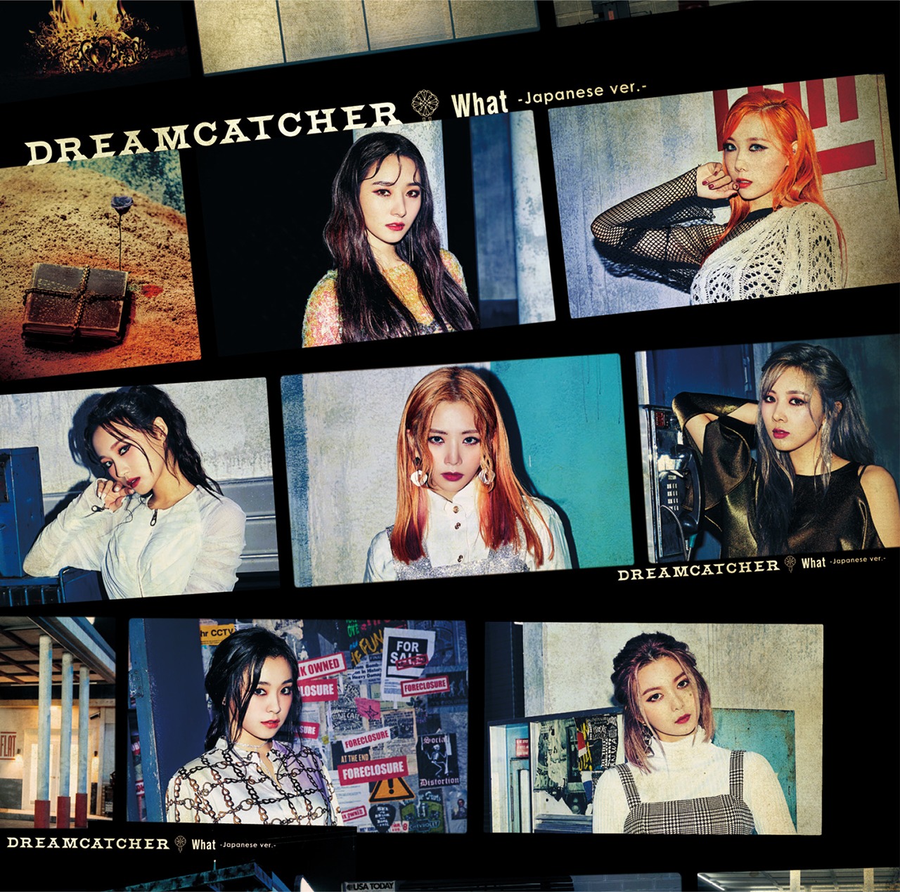 Dreamcatcher「What -Japanese ver.-」初回限定盤Bジャケット