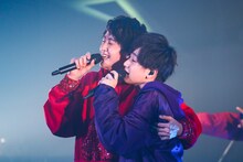 曽野舜太と琉弥。（撮影：笹森健一）