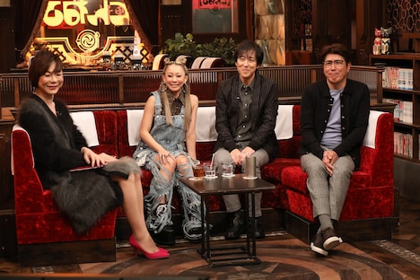 左からミッツ・マングローブ、倖田來未、伊藤一朗（Every Little Thing）、石橋貴明。(c)フジテレビ