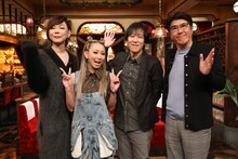 左からミッツ・マングローブ、倖田來未、伊藤一朗（Every Little Thing）、石橋貴明。(c)フジテレビ