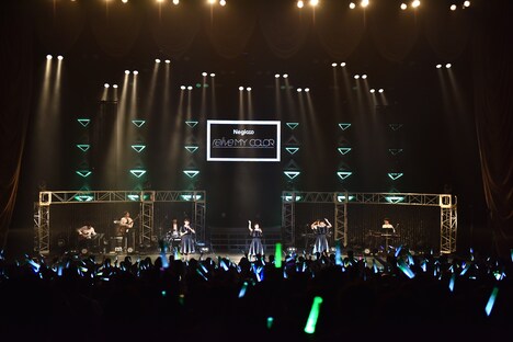 Negicco「relive MY COLOR」の様子。