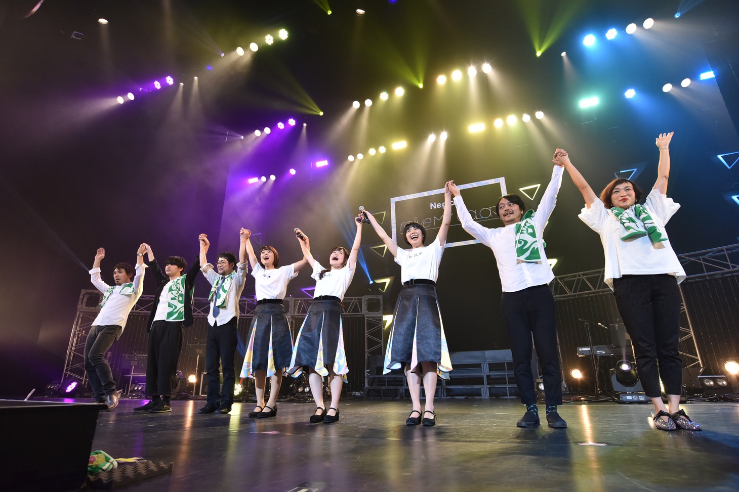 Negicco「relive MY COLOR」の様子。