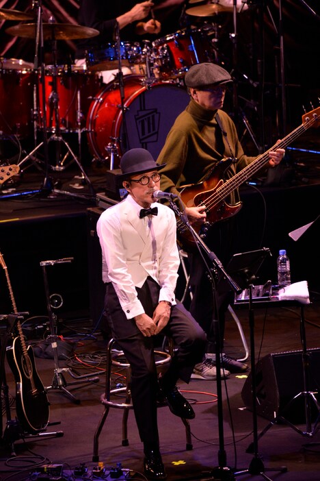 高橋幸宏と細野晴臣。（撮影：三浦憲治［TEAM LIGHTSOME］）