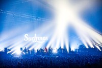 Suchmos「Suchmos THE LIVE YOKOHAMA」神奈川・横浜アリーナ公演の様子。（Photo by Kayo Sekiguchi）