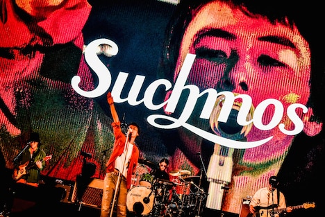 Suchmos「Suchmos THE LIVE YOKOHAMA」神奈川・横浜アリーナ公演の様子。（Photo by Shun Komiyama）
