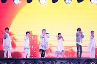 AAA「AAA DOME TOUR 2018 COLOR A LIFE」最終公演の様子。