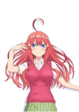 水瀬いのりが演じる中野五月。(c)春場ねぎ・講談社 /「五等分の花嫁」製作委員会