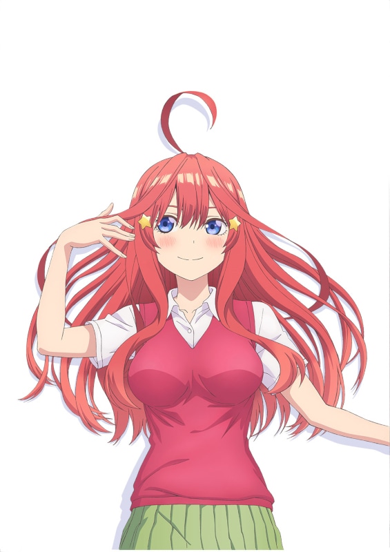 水瀬いのりが演じる中野五月。(c)春場ねぎ・講談社 /「五等分の花嫁」製作委員会