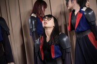 BiSH「stereo future」披露時のハシヤスメ・アツコ。