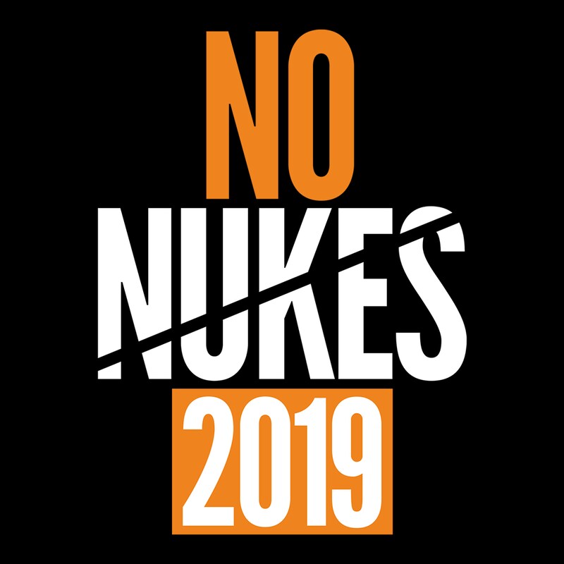 「NO NUKES 2019」ロゴ