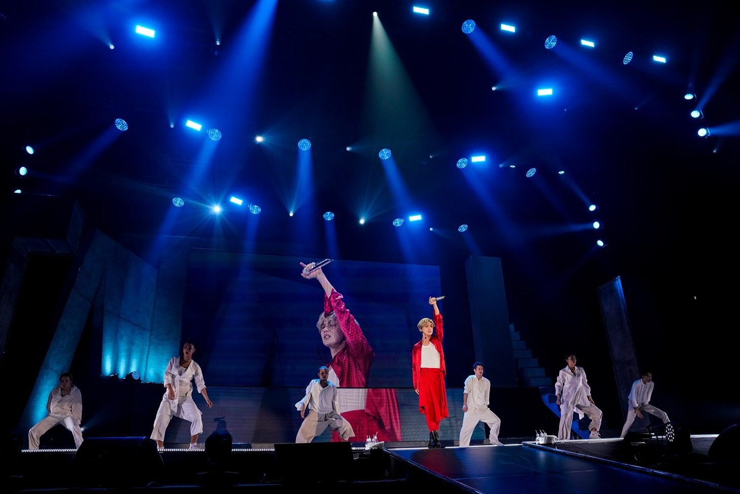 「TAEMIN Japan 1st TOUR ～SIRIUS～」の様子。（撮影：上飯坂一）